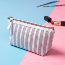 Polyester Waterproof Portable Lady Pouch Cosmetic Bags Zipper Wholesale Custom Cosmetic Bag